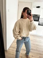 Tina Maria x NA-KD kabeltrui – maat XS, Ophalen of Verzenden, Zo goed als nieuw, Maat 34 (XS) of kleiner, Beige