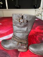 Nieuwe laarsen maat 38 mustang grijs, Hoge laarzen, Ophalen of Verzenden, Zo goed als nieuw, Mustang