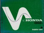 Honda CB550 F CB550 F1 parts list (1457z), Motoren, Handleidingen en Instructieboekjes, Verzenden, Honda