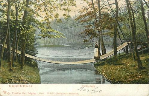 (388-243-001) Rozendaal Kettingbrug, Verzamelen, Ansichtkaarten | Nederland, Gelderland, Verzenden