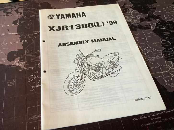 Yamaha XJR1300(L) '99 Werkplaatshandboek, origineel Yamaha!, Motoren, Handleidingen en Instructieboekjes, Yamaha, Ophalen of Verzenden