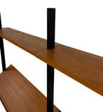 Vintage Wandsysteem Kast Olof Pira Zweden 1960 Teak design, Ophalen, Gebruikt, Met lade(s), 25 tot 50 cm