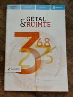 Getal & Ruimte 3 VMBO KGT Werkboek deel 1 & deel 2, VMBO, Wiskunde A, Nieuw, Ophalen of Verzenden
