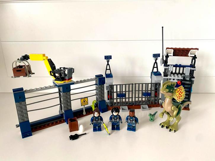 Lego Jurassic World Dilophosaurus Aanval 75931, Kinderen en Baby's, Speelgoed | Duplo en Lego, Zo goed als nieuw, Lego, Complete set