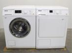 Miele W Classic Eco Wasmachine & Miele T Classic Wasdroger, Ophalen, 6 tot 8 kg, Anti-kreukfase, Refurbished
