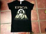 T-shirt van Epica  Disign tour universe Maat M