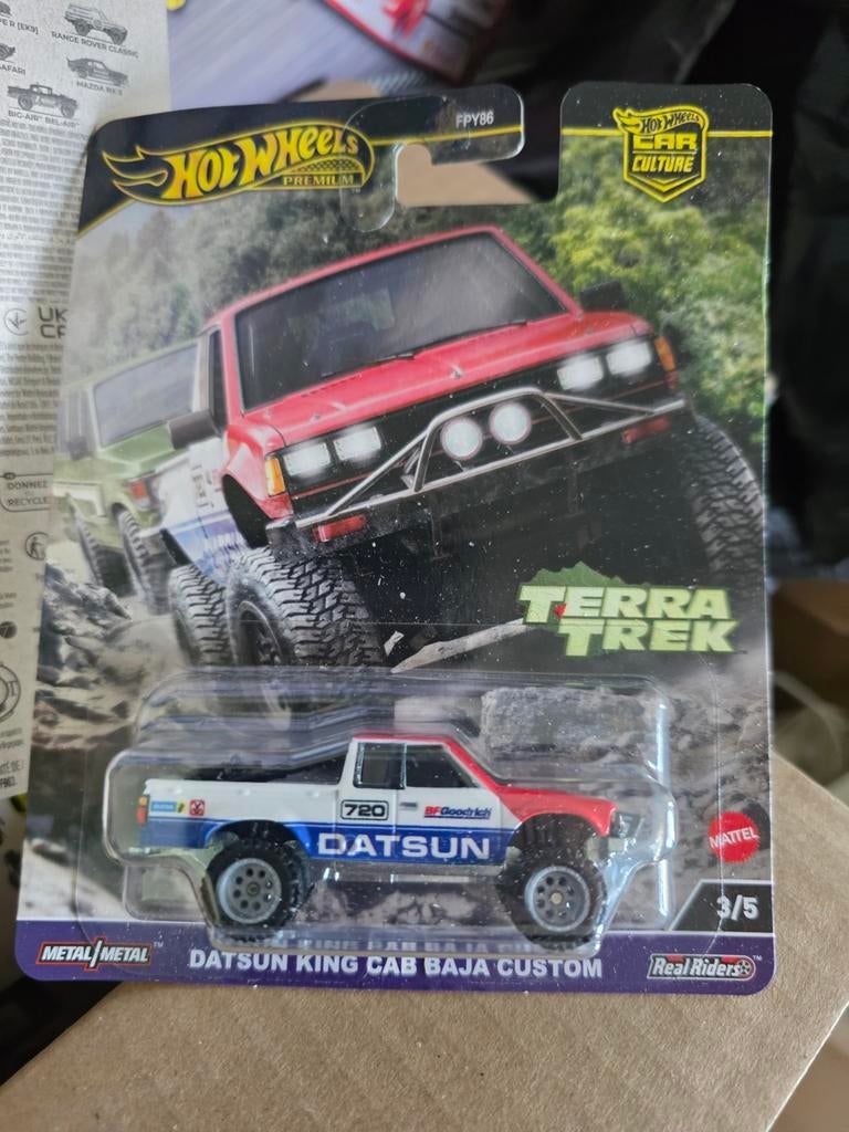 Hot Wheels Datsun King Cab Baja Custom, Ophalen of Verzenden, Nieuw