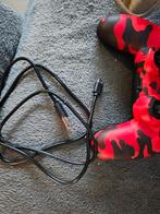 PS4 Controller - Rood Camouflage, Spelcomputers en Games, Ophalen of Verzenden, Nieuw