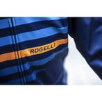 Fietsshirt Rogelli Stripe Blauw/Oranje  van 89,95 nu voor, Verzenden, Info@gowapromotions.com, Nieuw, 4838gt