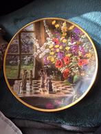 Royal Mosa Wandbord - Stilleven met Schaakspel, Antiek en Kunst, Ophalen of Verzenden