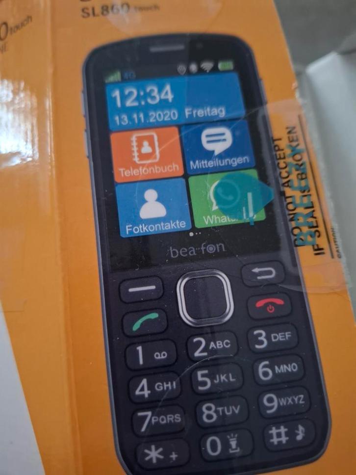 Bea-fon SL860 Seniorentelefoon - Zo Goed Als Nieuw, Telecommunicatie, Mobiele telefoons | Overige merken, Zo goed als nieuw, Zonder abonnement