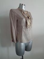 Miu Miu - Prada designer blouse IT46-medium Nieuw kaartje, Maat 38/40 (M), Miu Miu, Verzenden, Beige