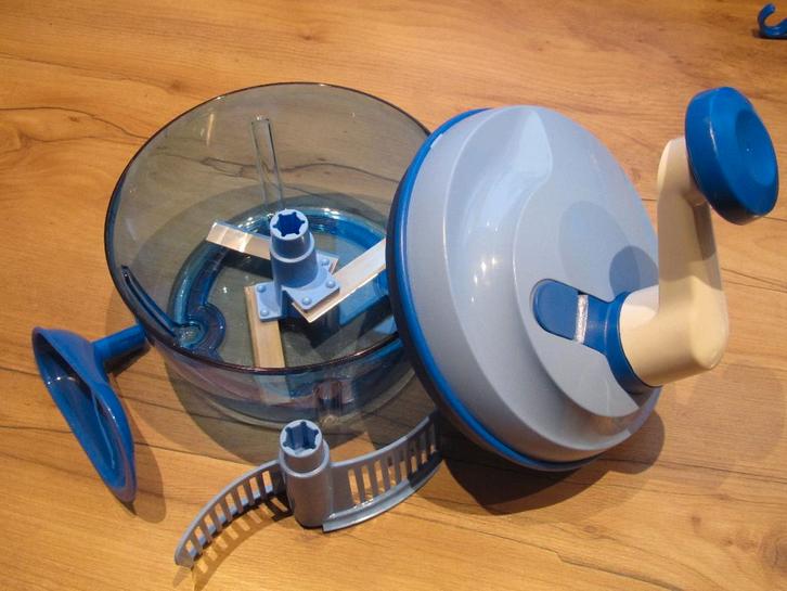 Quick Chef lll Mixkom Blokbus Spatrand vaas Tupperware zgan, Huis en Inrichting, Keuken | Tupperware, Zo goed als nieuw, Overige typen