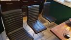 eetkamer stoelen (3 stuks), Huis en Inrichting, Stoelen, Ophalen, Zo goed als nieuw, Modern, Metaal
