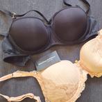 Twee bh's C70 Marlies Dekkers en Triumph, Kleding | Dames, Marlies Dekkers, Ophalen of Verzenden, Zwart, BH