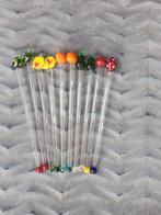 10 Stuks Retro Murano Glas Roerstaafjes, Ophalen of Verzenden, Huis en Inrichting