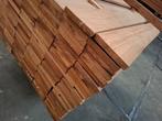 Partij 50 stuks hardhout vlonderplanken glad 155 cm bezorgen, Tuin en Terras, Terrasdelen en Vlonders, Ophalen, Nieuw, A, Hout