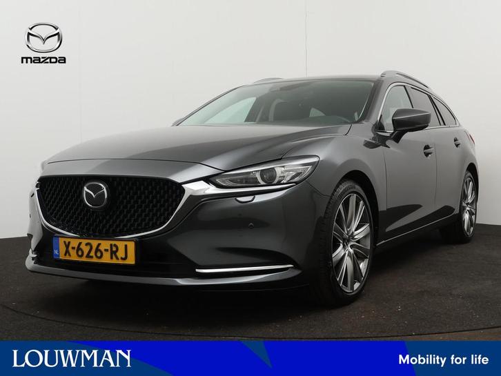 Mazda 6 Sportbreak 2.0 SkyActiv-G 165 Exclusive-Line automaa, Auto's, Mazda, Bedrijf, Te koop, 6 sportbreak, 360° camera, ABS