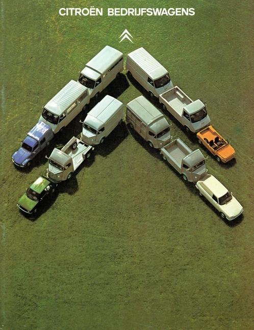 Folder Citroën Bedrijfswagens (1978), Boeken, Auto's | Folders en Tijdschriften, Gelezen, Citroën, Verzenden