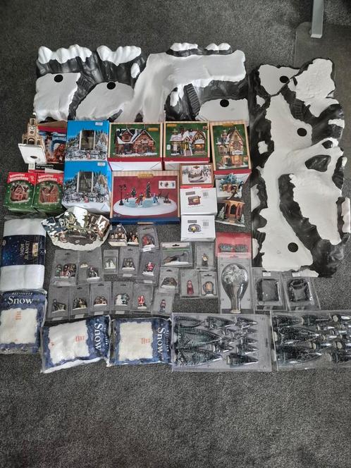 Volledig kerstdorp, Diversen, Kerst, Zo goed als nieuw, Ophalen