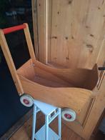 Houten Loopwagen / Poppenwagen, Ophalen of Verzenden, Gebruikt, Auto, Met wieltjes