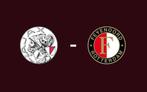 Ajax Feyenoord 3 x business seats lange zijde, Tickets en Kaartjes, Sport | Voetbal, Seizoenskaart, Twee personen, September