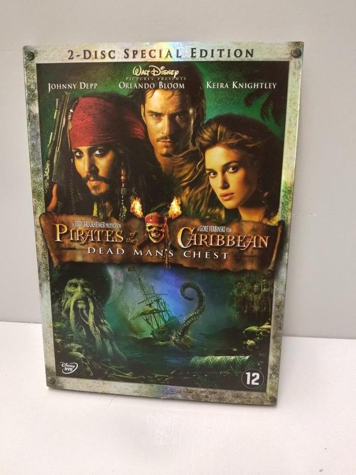DVD - Pirates of the Caribbean - Dead Man's Chest, Cd's en Dvd's, Dvd's | Avontuur, Zo goed als nieuw, Boxset, Vanaf 12 jaar, Ophalen of Verzenden