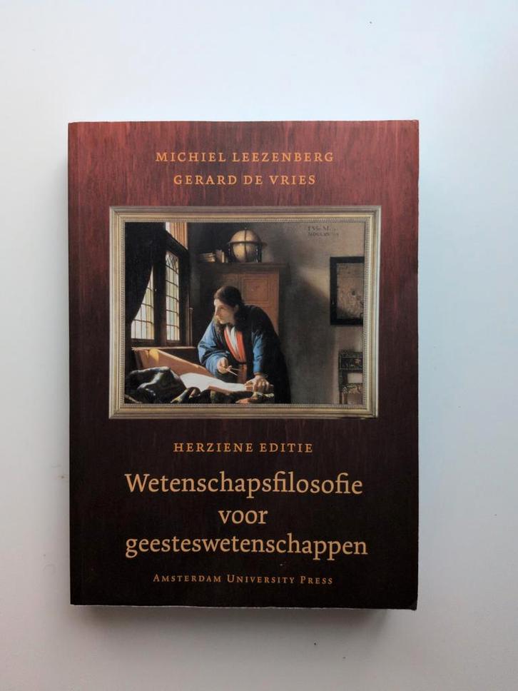 Wetenschapsfilosofie voor Geesteswetenschappen, Boeken, Politiek en Maatschappij, Ophalen of Verzenden