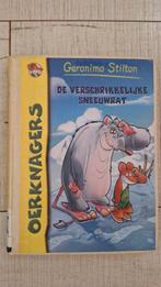 Geronimo Stilton - De Verschrikkelijke Sneeuwrat, Ophalen of Verzenden, Zo goed als nieuw, Geronimo Stilton, Fictie algemeen