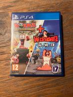 Worms Battlegrounds + W.M.D PS4, Ophalen of Verzenden, Zo goed als nieuw, Zonder controller, Original