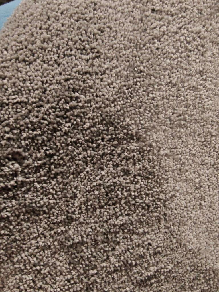 Mooie coupon tapijt grijs 350 x 400 met isolerende rug, Ophalen, Nieuw, Minder dan 10 m², Grijs