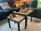 Salontafel eikenhout Setje, Ophalen, Minder dan 45 cm, Minder dan 55 cm, Nieuw