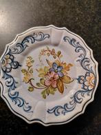 Vintage Handgeschilderd Decoratief Bord, Ophalen of Verzenden