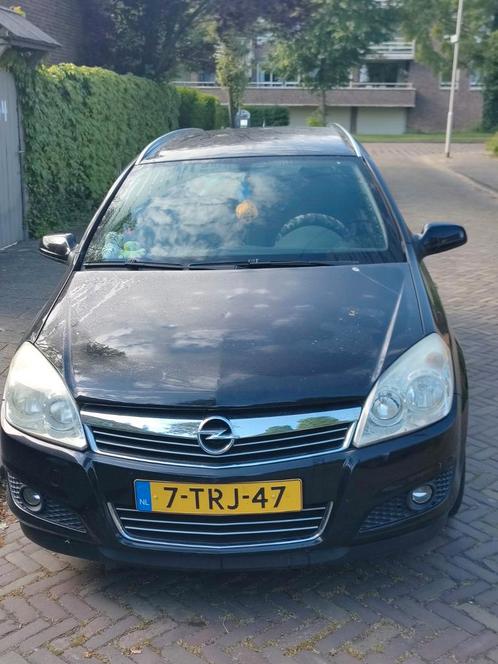 Opel Astra 1.6 16V 85KW St.wgn. 2007 Zwart, Auto's, Opel, Particulier, Astra, Airbags, Airconditioning, Centrale vergrendeling