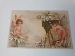 Antieke Ansichtkaart Ellen Clapsaddle Flower Farries, Verzamelen, Ophalen of Verzenden, Voor 1920, Gelopen, Kinderen