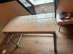 Steigerhouten bureau, Huis en Inrichting, Ophalen, Gebruikt, Bureau