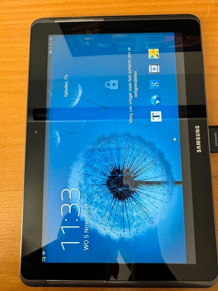 Samsung Galaxy Tab 2 10.1 (GT-P5110), Computers en Software, Android Tablets, Zo goed als nieuw, Wi-Fi, 10 inch, 16 GB, Uitbreidbaar geheugen