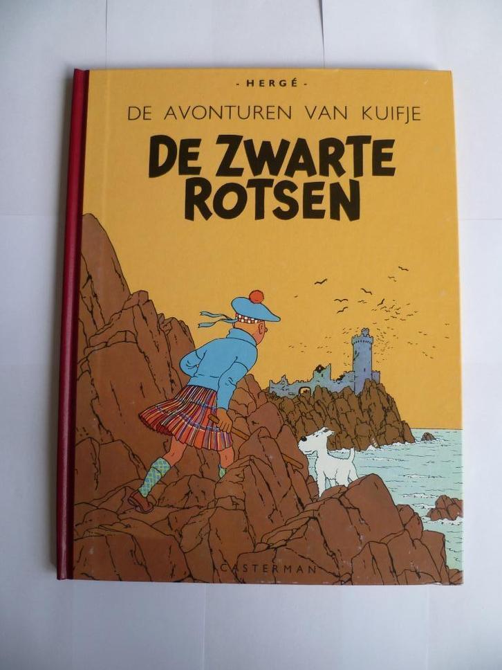 KUIFJE 1E DRUK FACSIMILE UITGAVE"DE ZWARTE ROTSEN"UIT 1996, Boeken, Stripboeken, Zo goed als nieuw, Eén stripboek, Ophalen of Verzenden