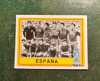 Panini plaatje Historie team Spanje Euro 80, Ophalen of Verzenden