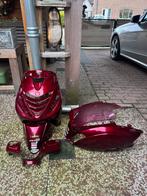 Zip kappenset candy red, Ophalen of Verzenden, Zo goed als nieuw, Kap, Piaggio