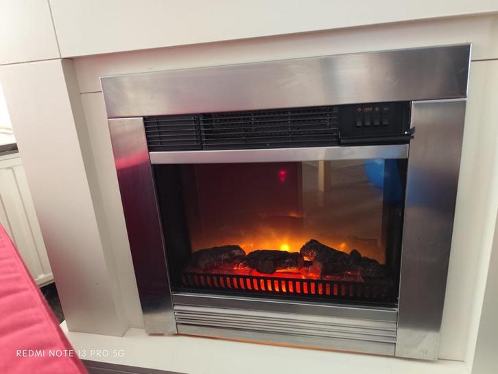 Elektrische sfeerhaard, Huis en Inrichting, Kachels, Zo goed als nieuw, Inbouw, Overige soorten, Elektrisch, Ophalen