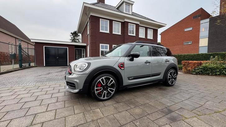 Mini Countryman 2.0 JCW 306pk All4 Aut 2021 Moonwalk grey, Auto's, Mini, Particulier, Countryman, 360° camera, 4x4, ABS, Achteruitrijcamera