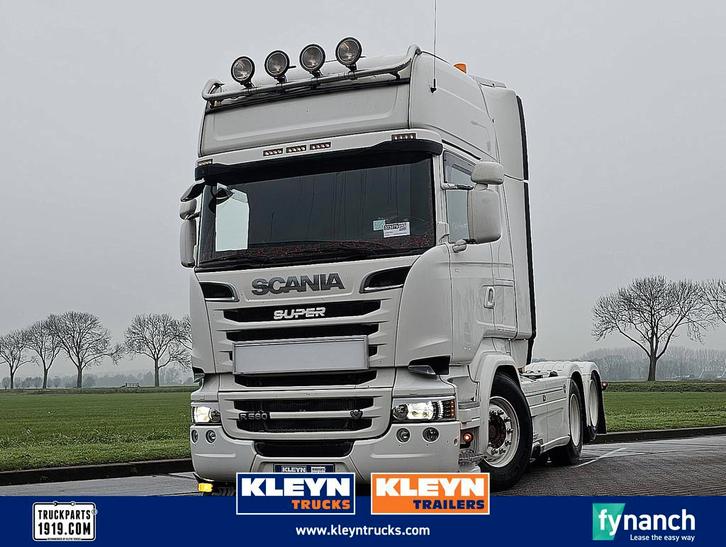 SCANIA R580 6x2 retarder v8, Auto's, Vrachtwagens, Bedrijf, Te koop, ABS, Airconditioning, Centrale vergrendeling, Cruise Control