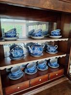 Japans Theeservies Blauw Wit, Antiek en Kunst, Antiek | Servies compleet, Ophalen