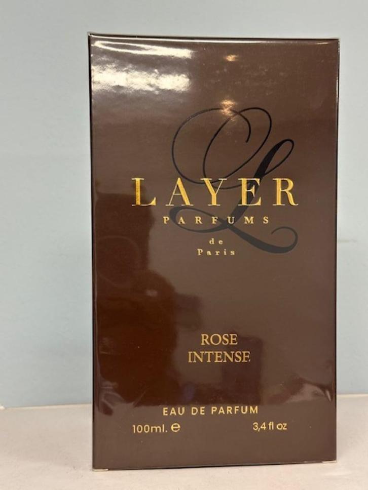 Layer parfums Paris Rose Intense 100ml eau de parfum nieuw., Sieraden, Tassen en Uiterlijk, Uiterlijk | Parfum, Nieuw, Verzenden