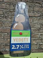 reclamebord Vedett in hout, Ophalen of Verzenden, Nieuw, Reclamebord, Plaat of Schild, Overige merken