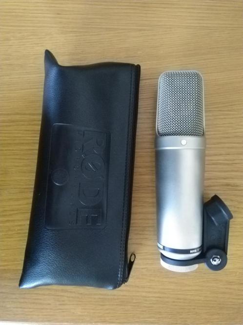 Rode NT1000 Grootmembraan microfoon, Muziek en Instrumenten, Microfoons, Gebruikt, Studiomicrofoon, Ophalen of Verzenden