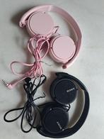 Set Sony kinder koptelefoon - verstelbaar & inklapbaar, Ophalen of Verzenden, Gebruikt, Sony