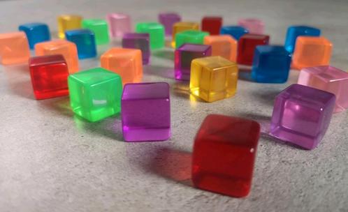 Nieuwe lucent cubes / regenboog blokjes, Kinderen en Baby's, Speelgoed | Bouwstenen, Nieuw, Overige merken, Ophalen of Verzenden
