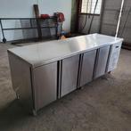 RVS Coreco Premium koelwerkbank 4 deuren 1/1 gastronorm 224, Ophalen of Verzenden, Gebruikt